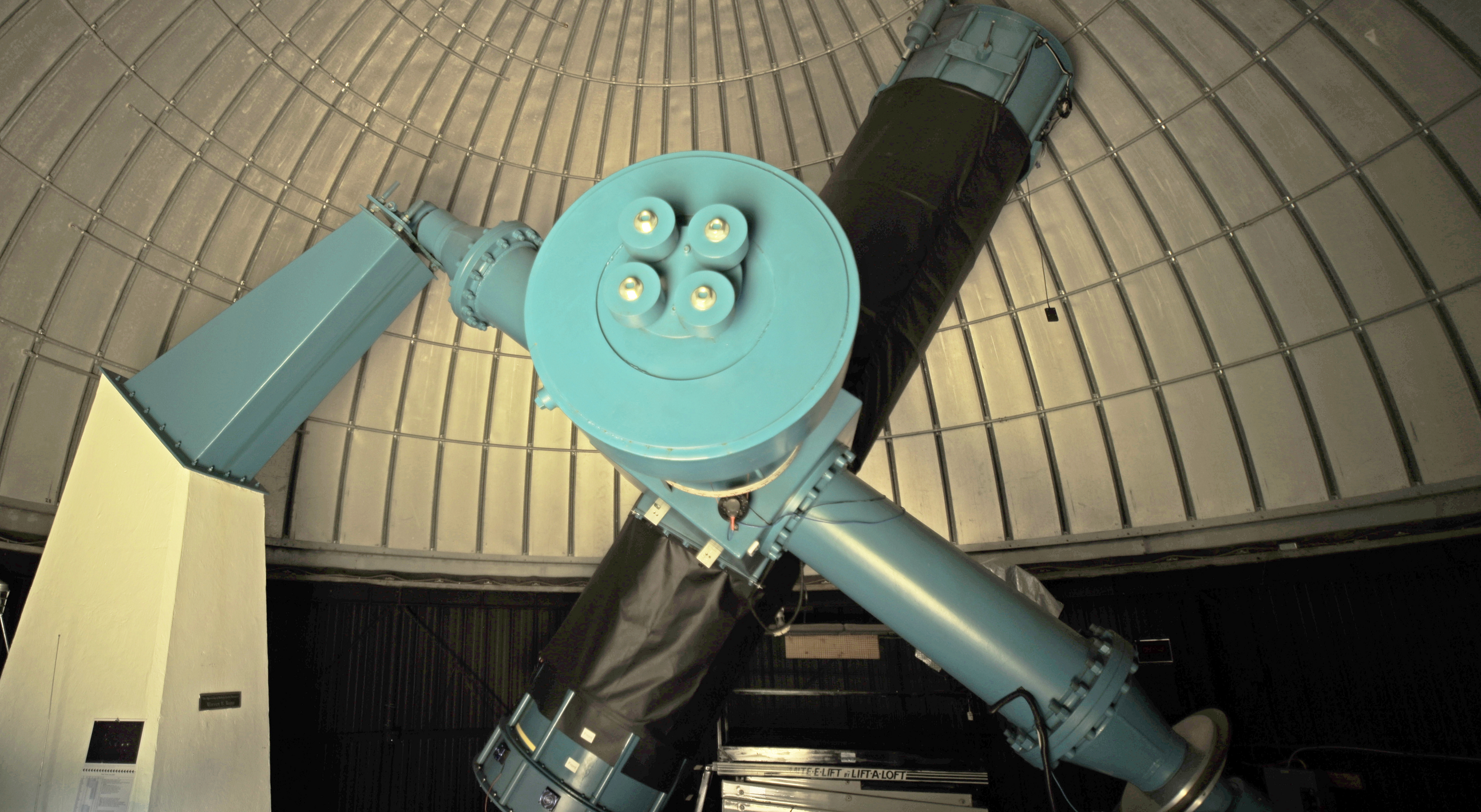 Big Blue, the Warren Rupp Observatory telescope