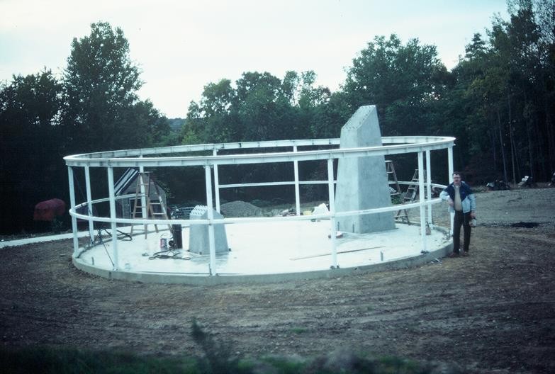 Construction of the Warren Rupp Observatory